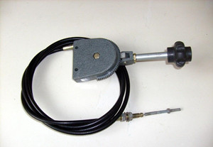 Entladungskabel zum Abflektor abziehen