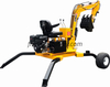 Schlepper mobiler Baggerbackger mit 360 ° -Wrdation